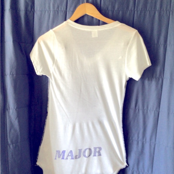 White Graphic Women's Top - Picture 2 of 7